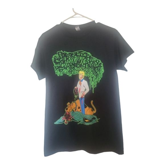 Sanguisugabogg Scooby-Doo Fred T-shirt - Size Small S - Picture 2 of 5